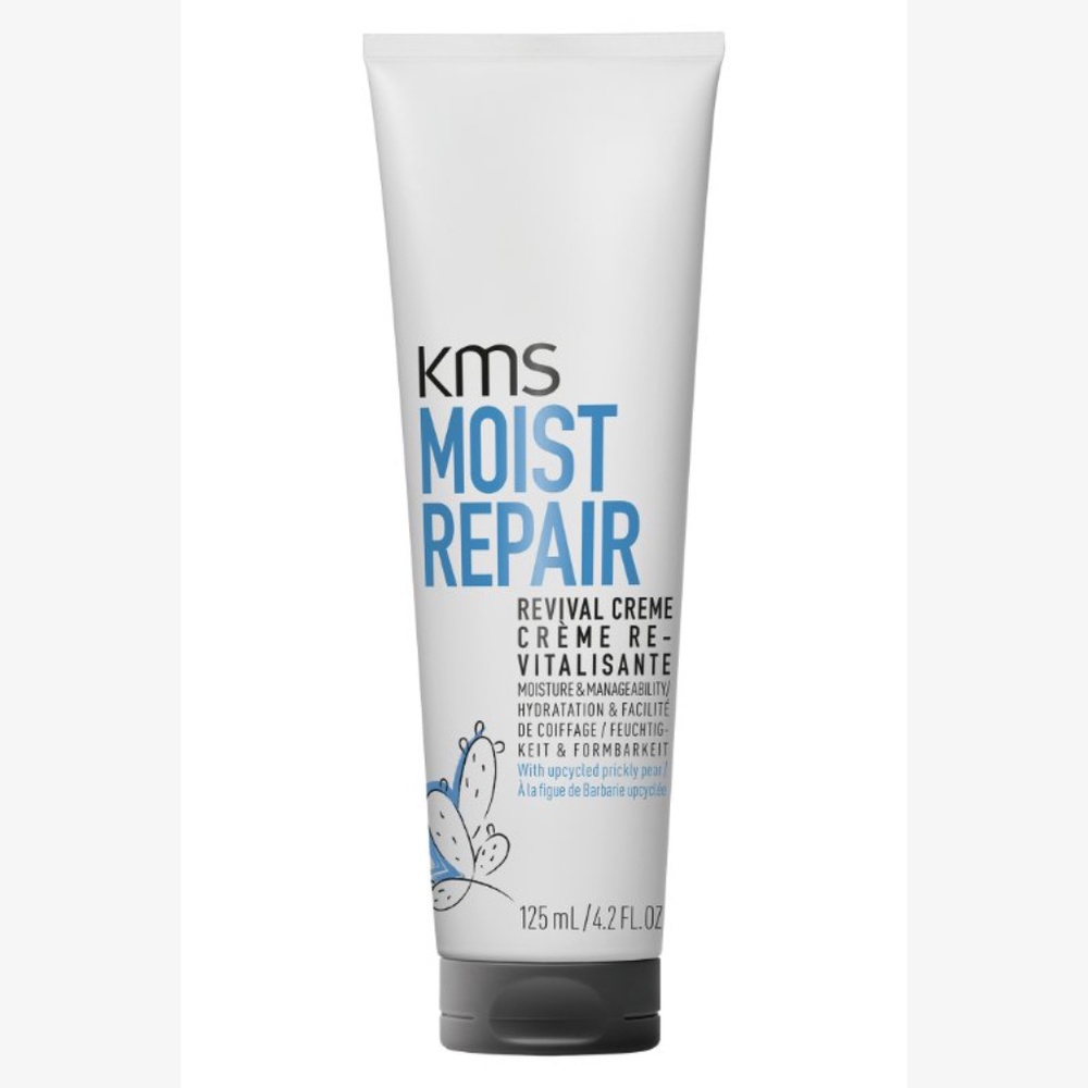 KMS MOIST REPAIR Revival Creme 4.2oz Leave-In Hair Treatment Frizz Control Repai
